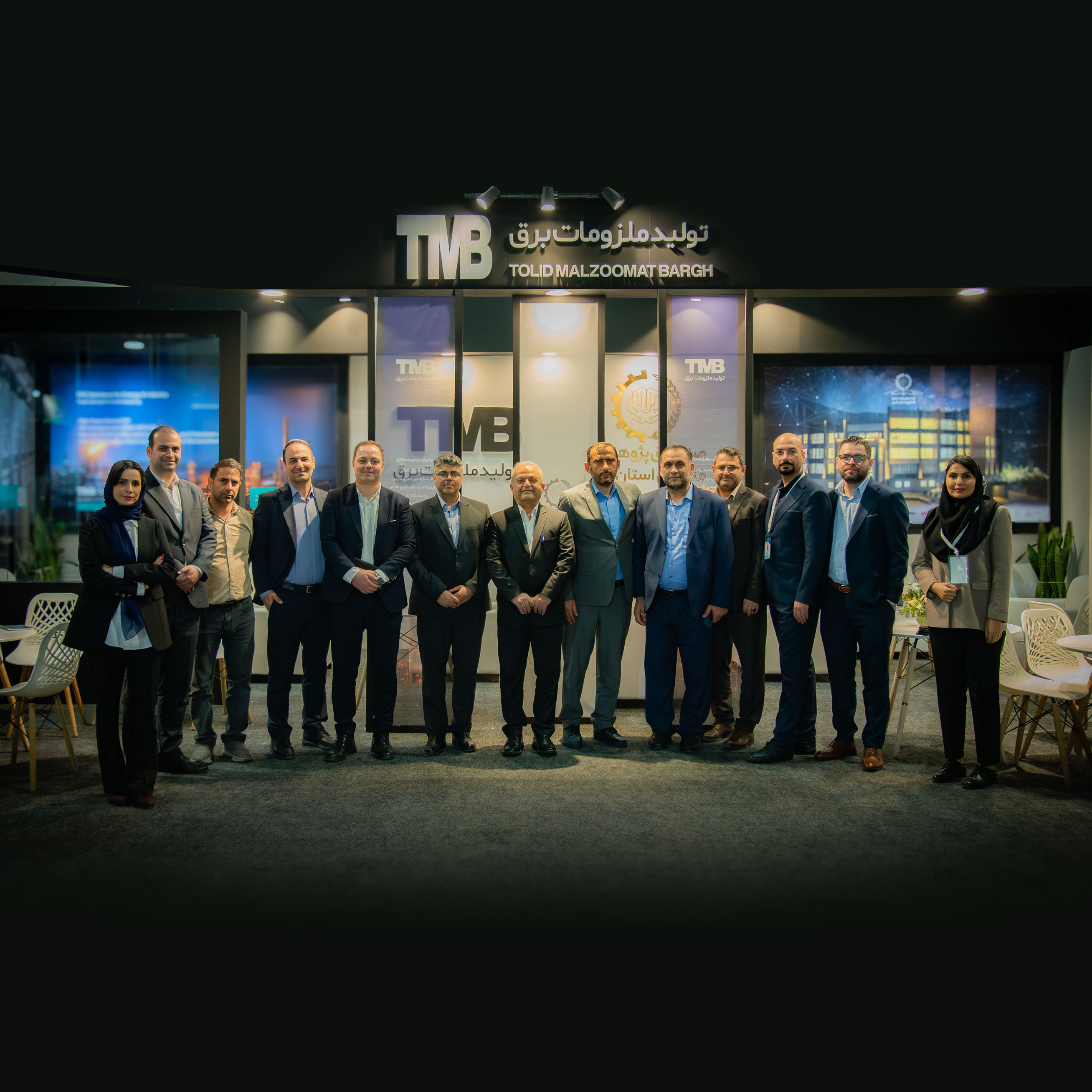 گزارش حضور شرکت دانش‌بنیان تولید ملزومات برق (TMB) در نمایشگاه ایران پتروکم کیش 1404